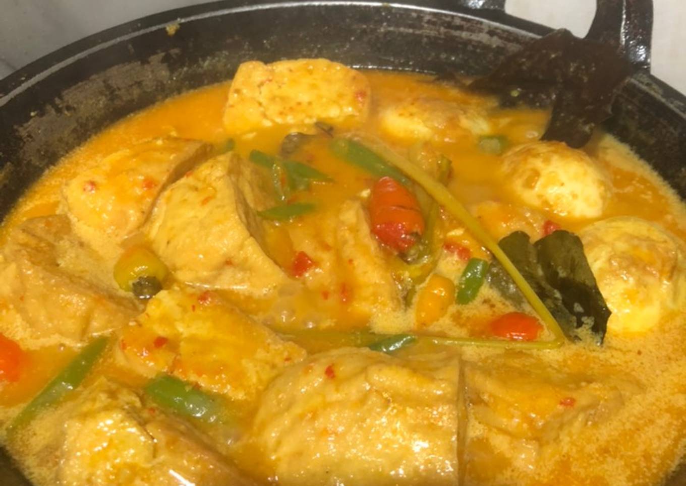 Sayur tahu ala warteg