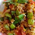 Sambal tempe pete kemangi