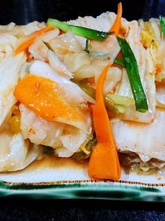 Hình của món Kim chi.