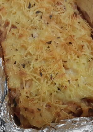 Foto resep Simple makaroni skutel
