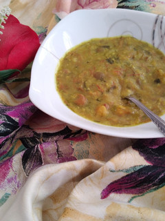 عکسی از دستور آش سبزی😋