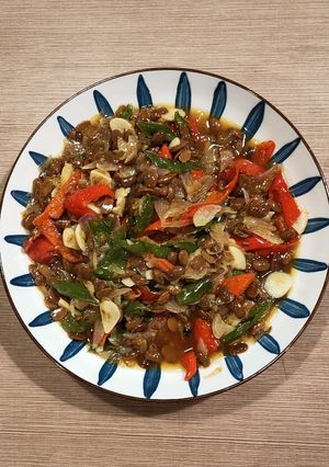 Foto resep Sambel Tauco + Lalaban Daun Jambu Mete