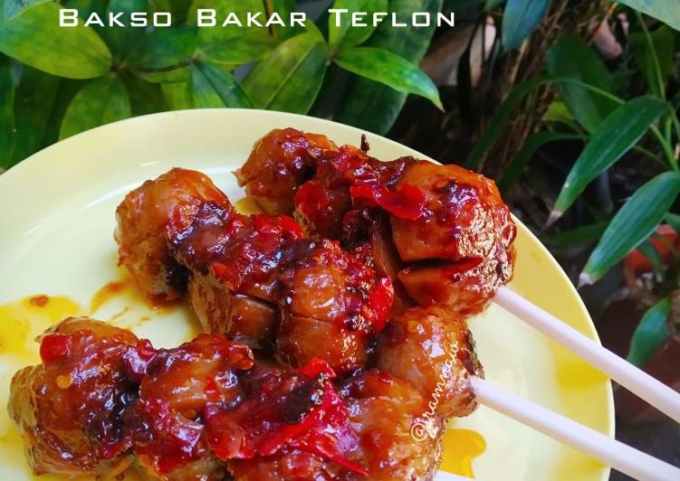 WAJIB DICOBA! Inilah Resep Rahasia Bakso Bakar Teflon Gampang Banget