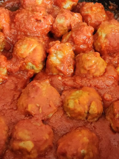 Una foto de Albóndigas caseras en AirFryer con tomate sabor Cookpad