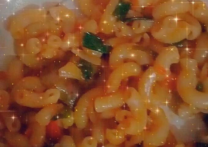 Steps to Prepare Favorite Macaroni recipe