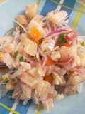 Ceviche de pescado a mi estilo
