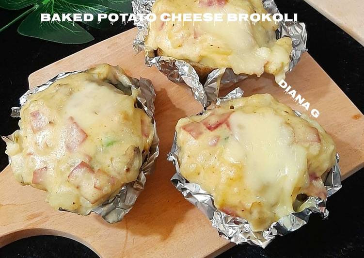 Baked Potato Cheese Brokoli