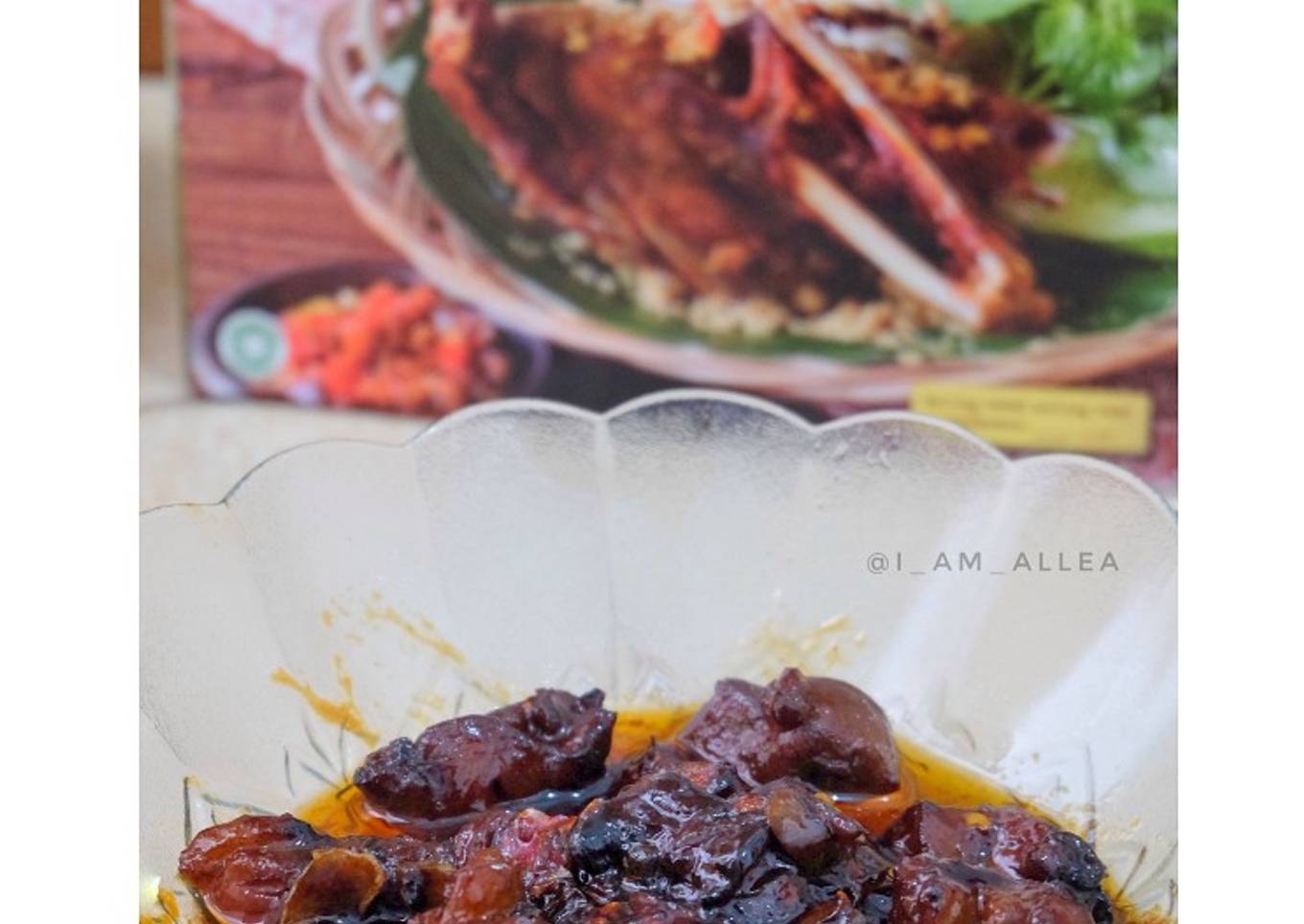 Sate Bebek Tumis Kecap (ala anak kost)