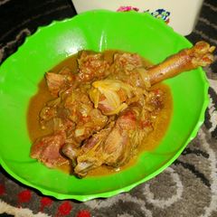 A picture of Meat pepper soup.