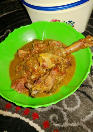 A picture of Meat pepper soup.