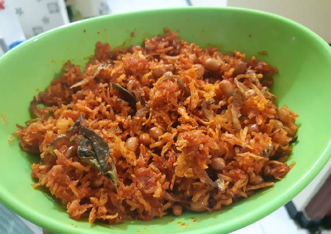 Anti Ribet, Memasak Serundeng kriuk Farah Quinn