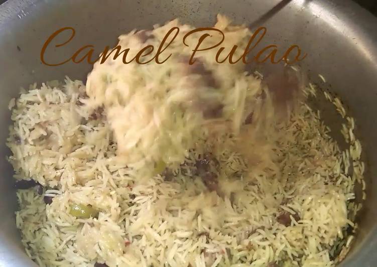 Camel pula | Arabic pulao