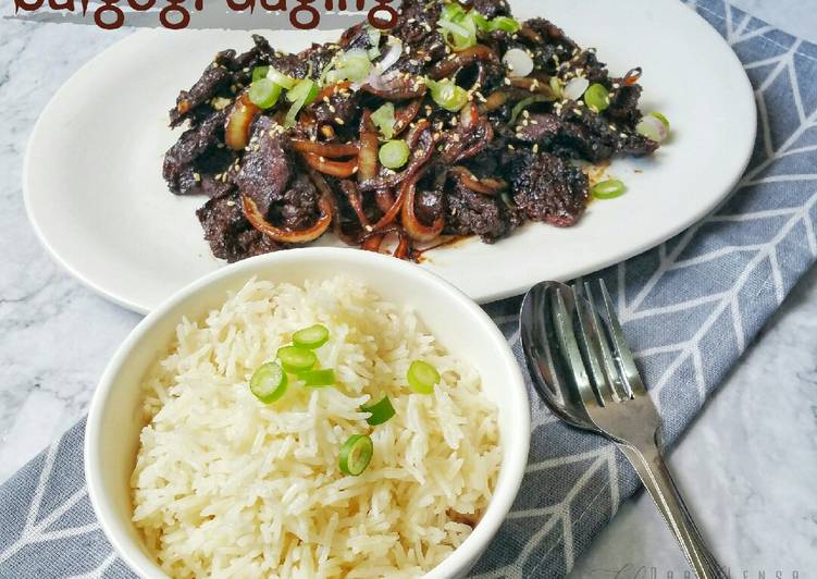 Resepi Bulgogi At Korean Grilled Beef R E S E P I