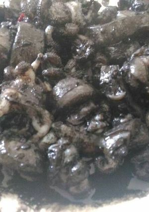 Foto resep Cumi masak hitam