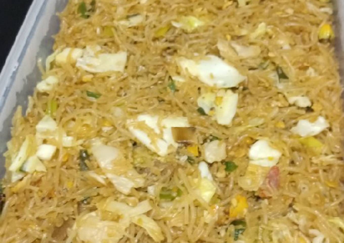 Bihun goreng baso