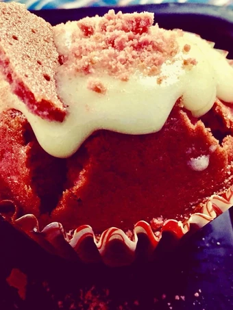 Recipe Red Velvet cupcake the Delicious Can spoil the tongue