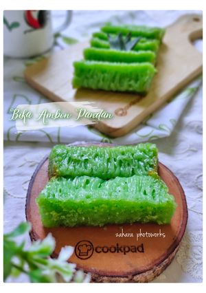 Foto resep Bika Ambon Pandan