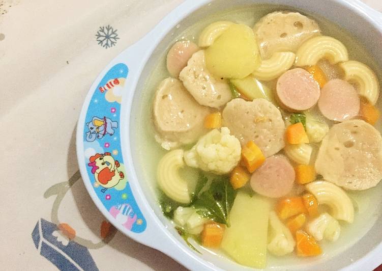 Langkah Mudah untuk Menyiapkan Sayur sop mpasi 12 bulan yang Enak Banget
