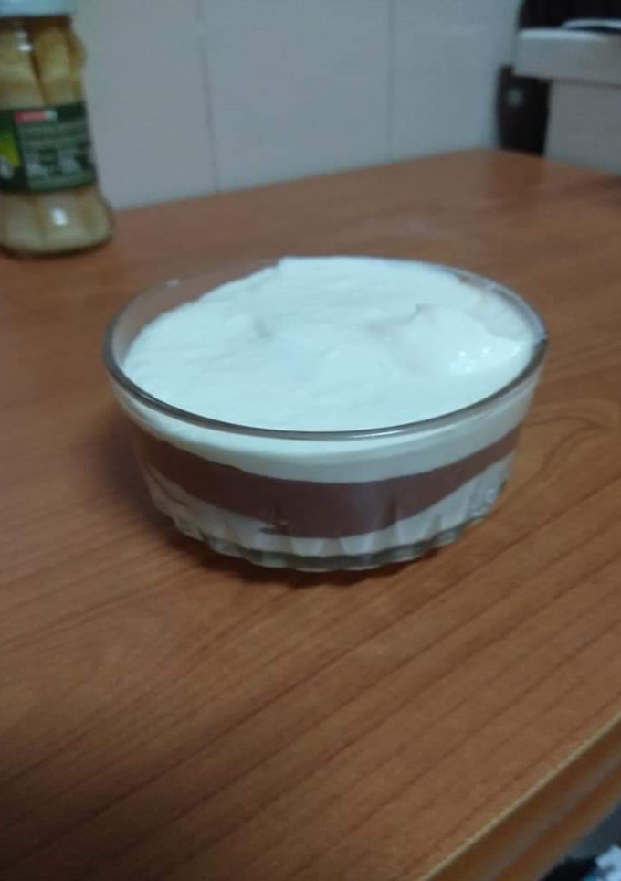 Una foto de Falso tiramisú