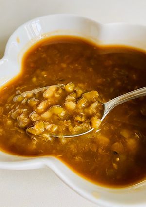 幼兒食譜:電鍋懶人版綠豆湯 的食譜成品照片