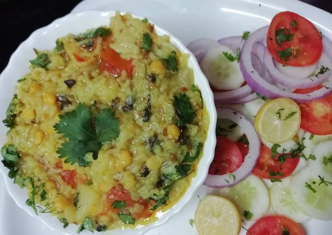 Healthy chana dal Khichdi