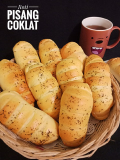 Foto resep Roti Isi Pisang Coklat