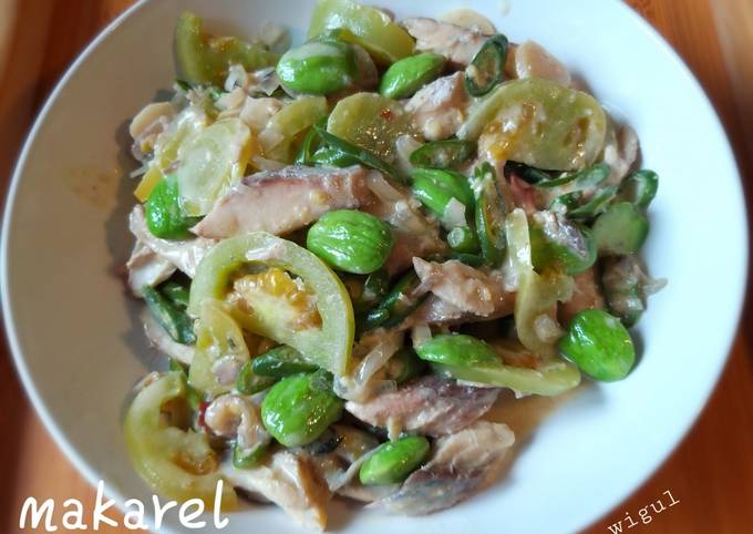 Resep: 119.Makarel tomat ijo Bahan Sederhana
