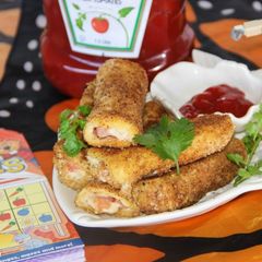 A picture of Tuna Melt French Toast Roll Ups.