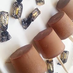 A picture of Melody chocolate ice cream.