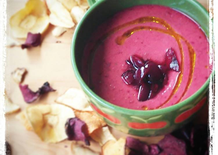 Gazpacho de cerezas