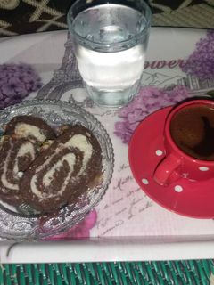 صورة لوصفة سويسرول سهلة جداً 🎂🍧🍽