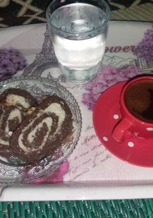 صورة لوصفة سويسرول سهلة جداً 🎂🍧🍽