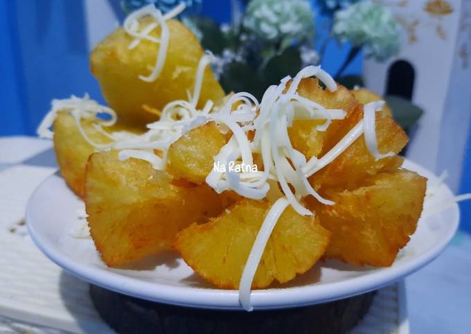 Resep Singkong Keju Merekah Frozen Food Oleh Na Ratna 💙 Na ® Cookpad