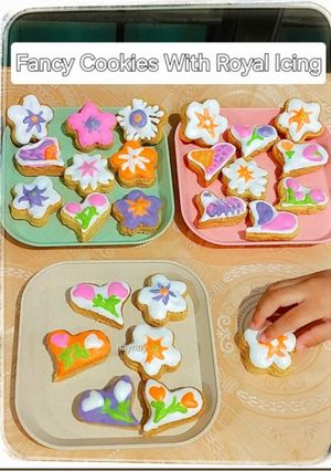 Foto resep Fancy Cookies With Royal Icing