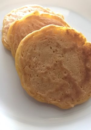 Una foto de Pancakes de zanahoria para bebé