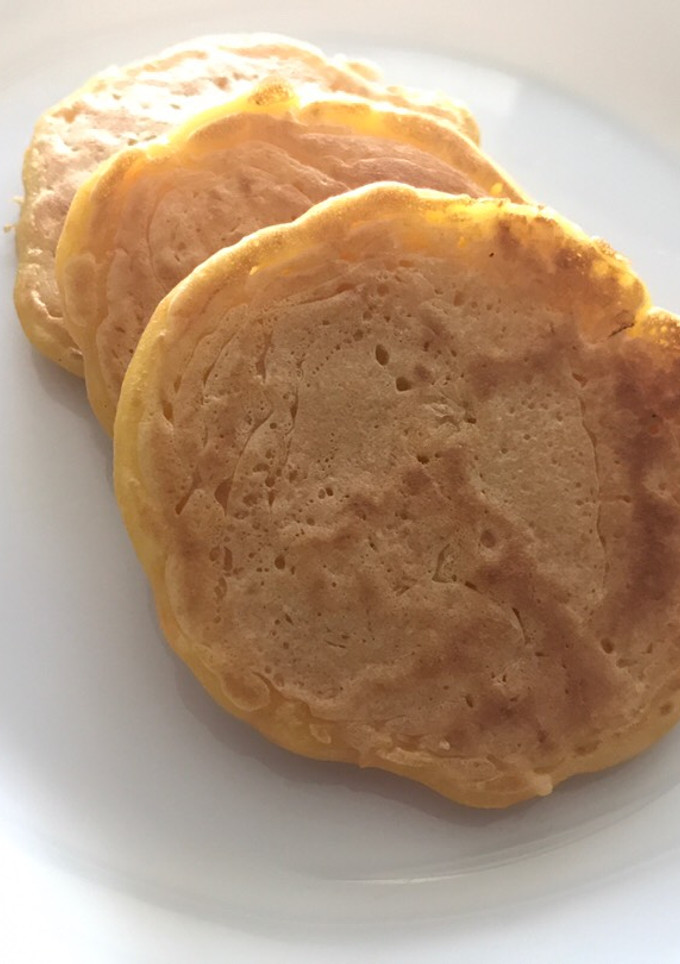 Una foto de Pancakes de zanahoria para bebé