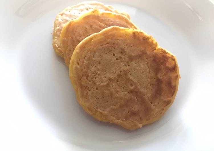 Pancakes de zanahoria para bebé