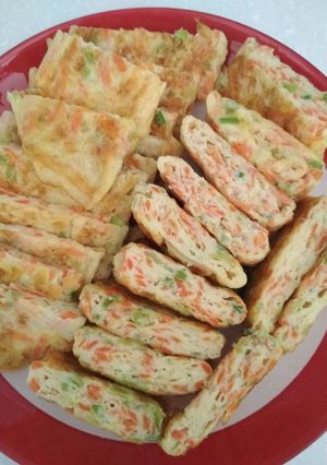 Foto resep Egg roll omelette