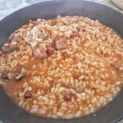 Una foto de Arroz Ibérico