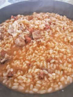 Una foto de Arroz Ibérico