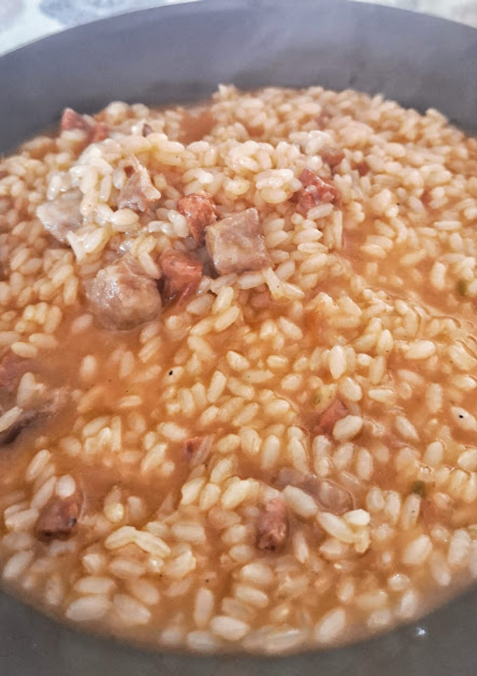 Una foto de Arroz Ibérico