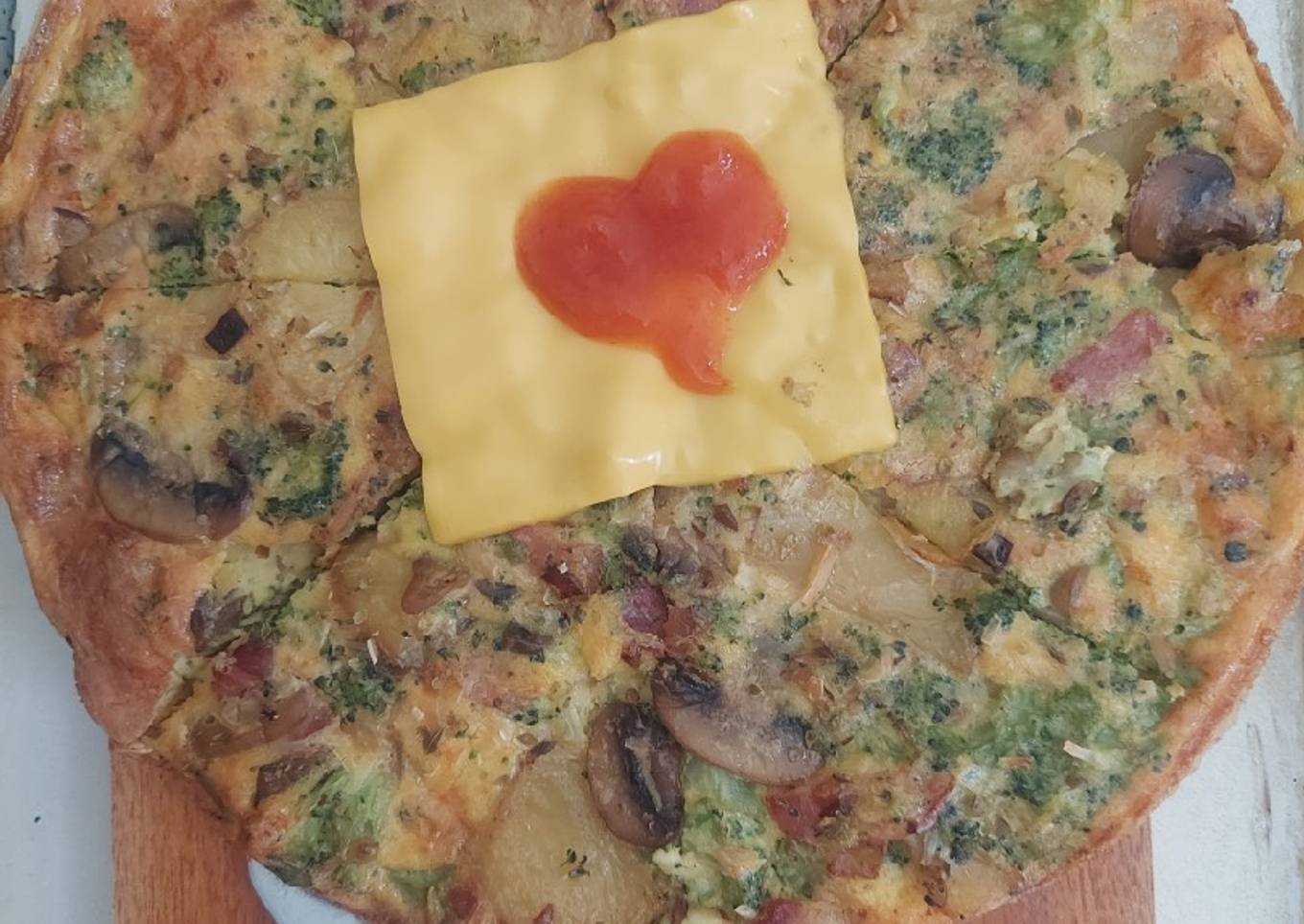 Fritata (Italian Pizza Omelette)