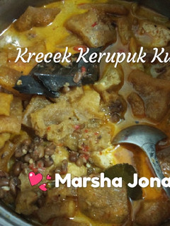 Foto resep Krecek Kerupuk Kulit,Tahu,kacang tunggak
