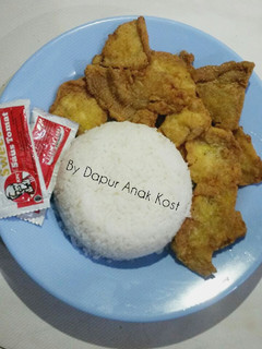 Foto resep Kulit ayam KFC KW😂