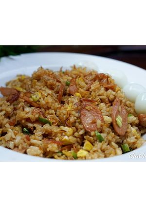 Foto resep Nasi Goreng Sosis Tahu