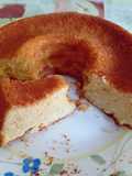 Bolo enqueijado de iogurte de ananás (sem glúten nem lactose)