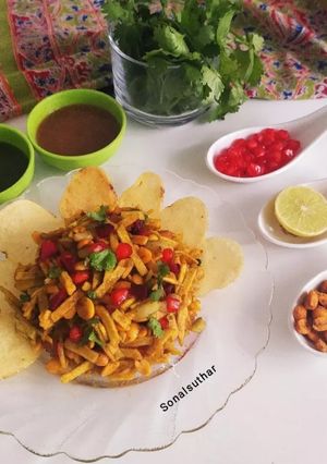 A picture of Farali Bhel.