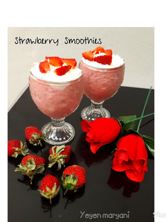 Foto resep Strawberry Smoothies