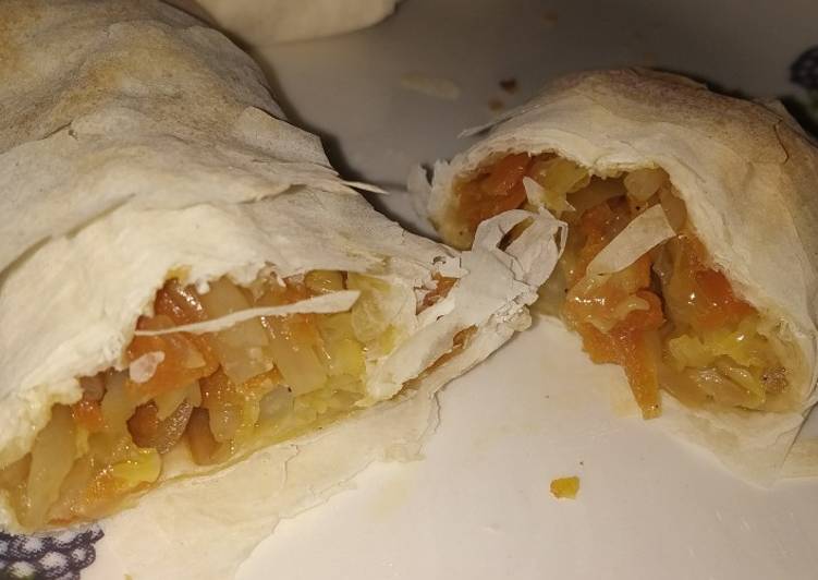 Rollitos de primavera al horno