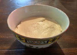Queso untable de kéfir. 🍚